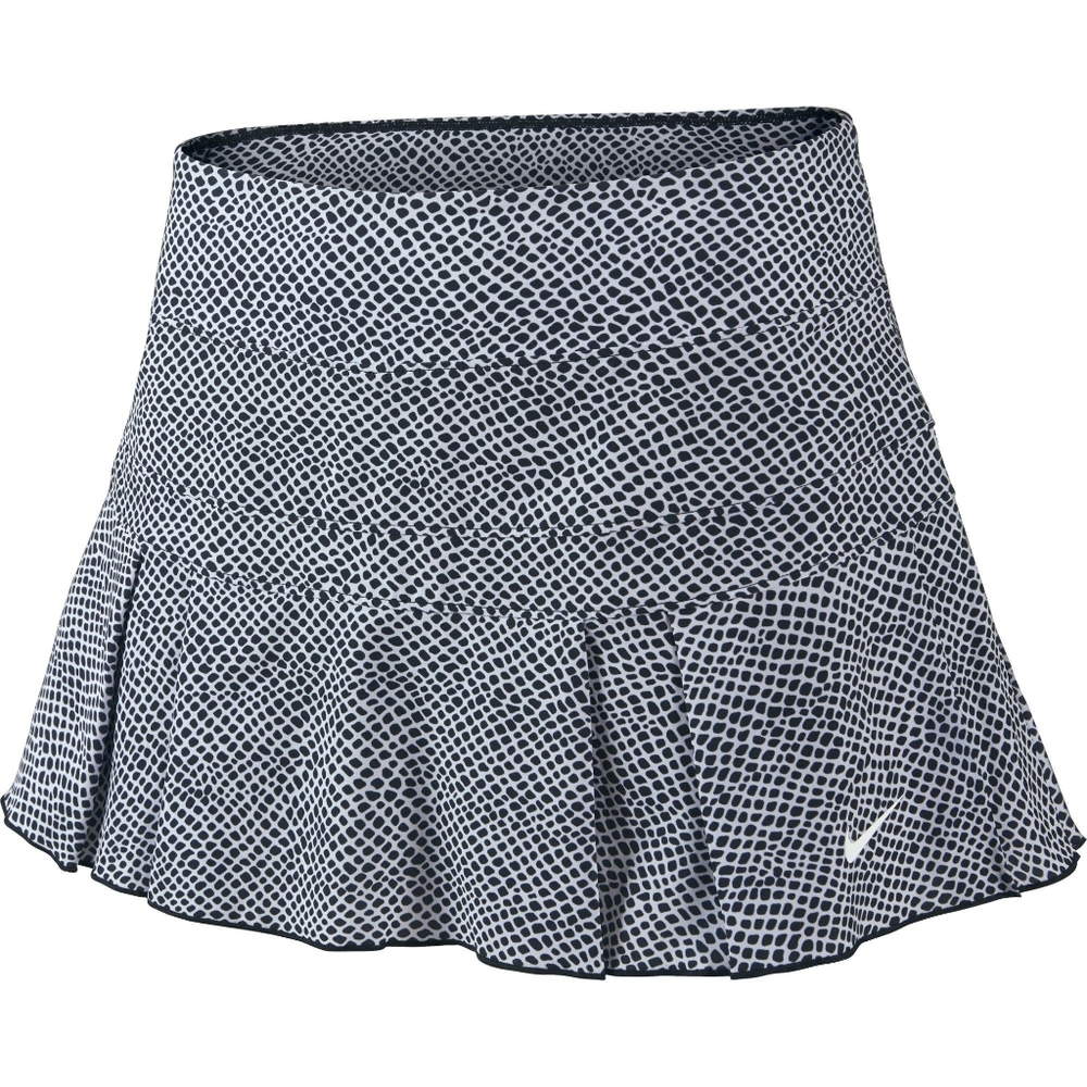 Nike Womens Victory Printed Skirt - Black/White